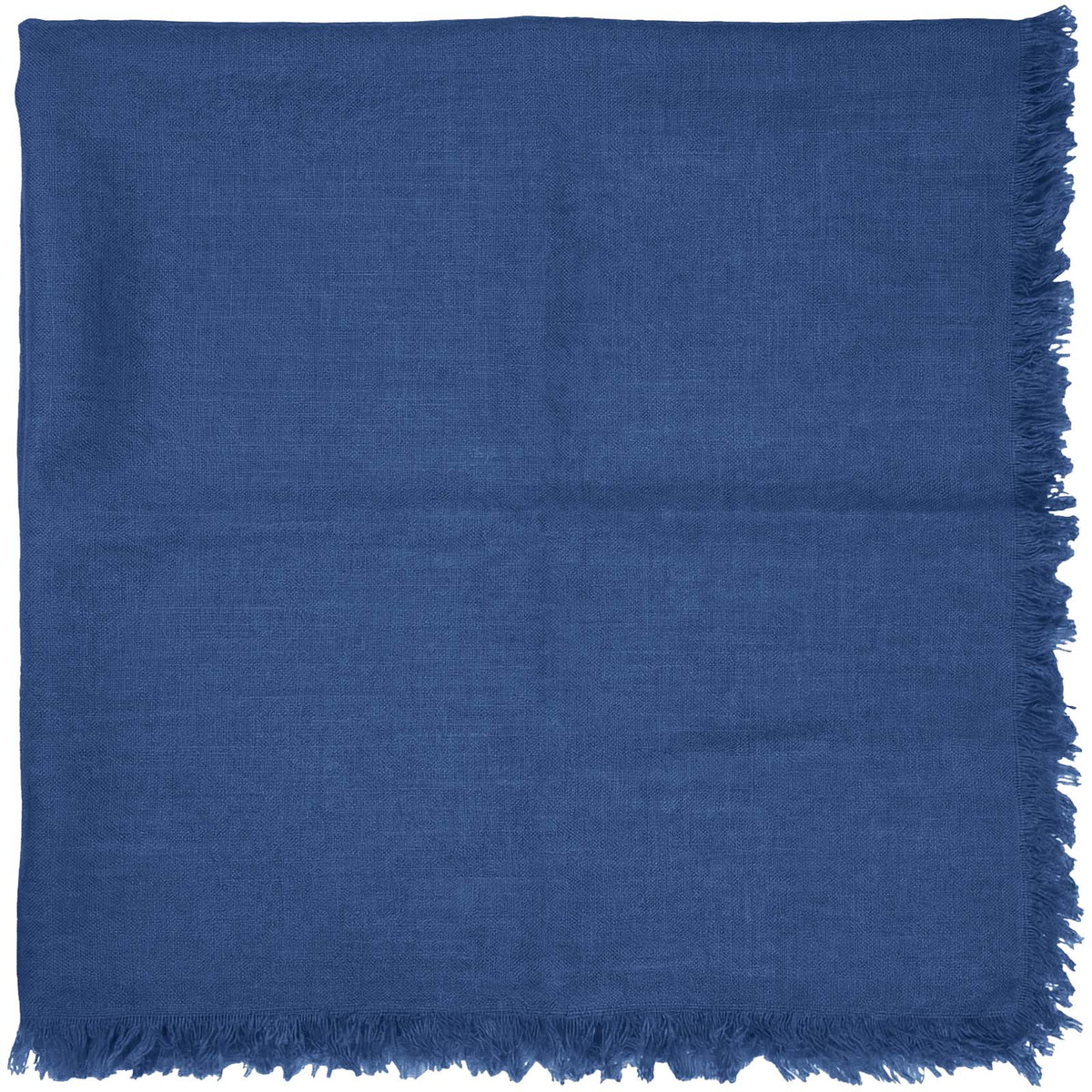 Handloom Baumwollschal handgewebt – Blau