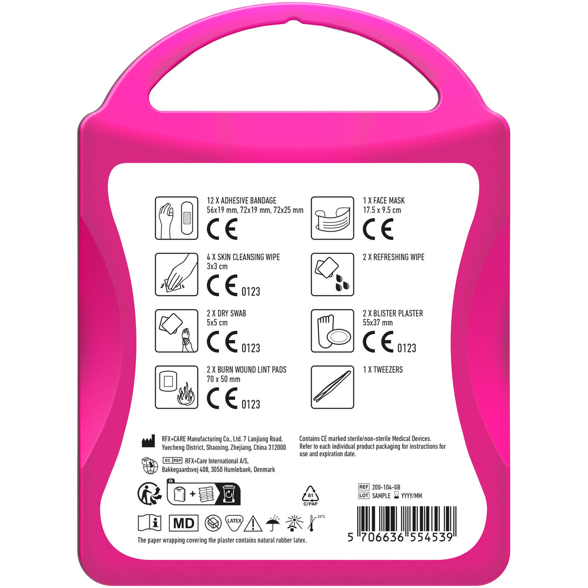 MyKit Arbeitsplatz – Transparent magenta