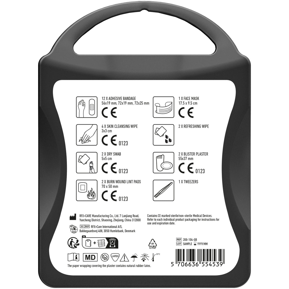MyKit Arbeitsplatz – Transparent schwarz