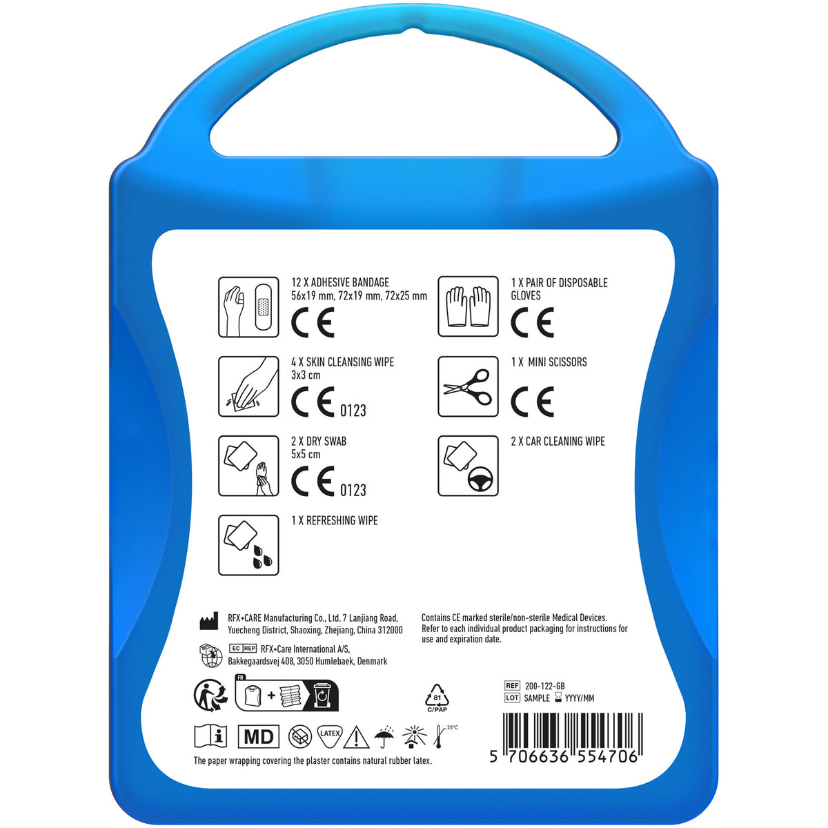 MyKit Auto – Transparent blau