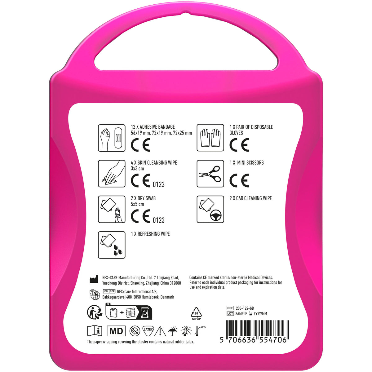 MyKit Auto – Transparent magenta