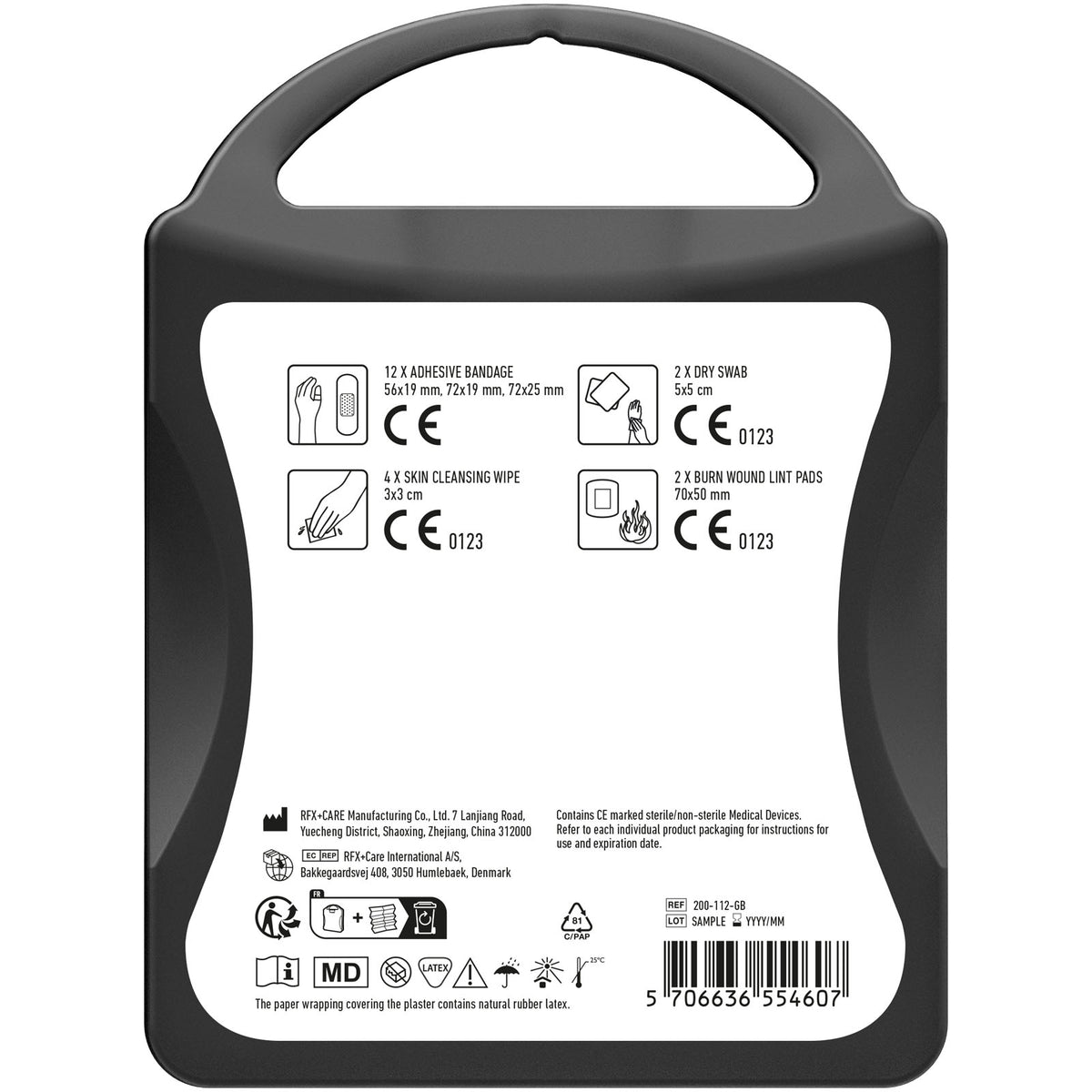 MyKit Reise – Transparent schwarz