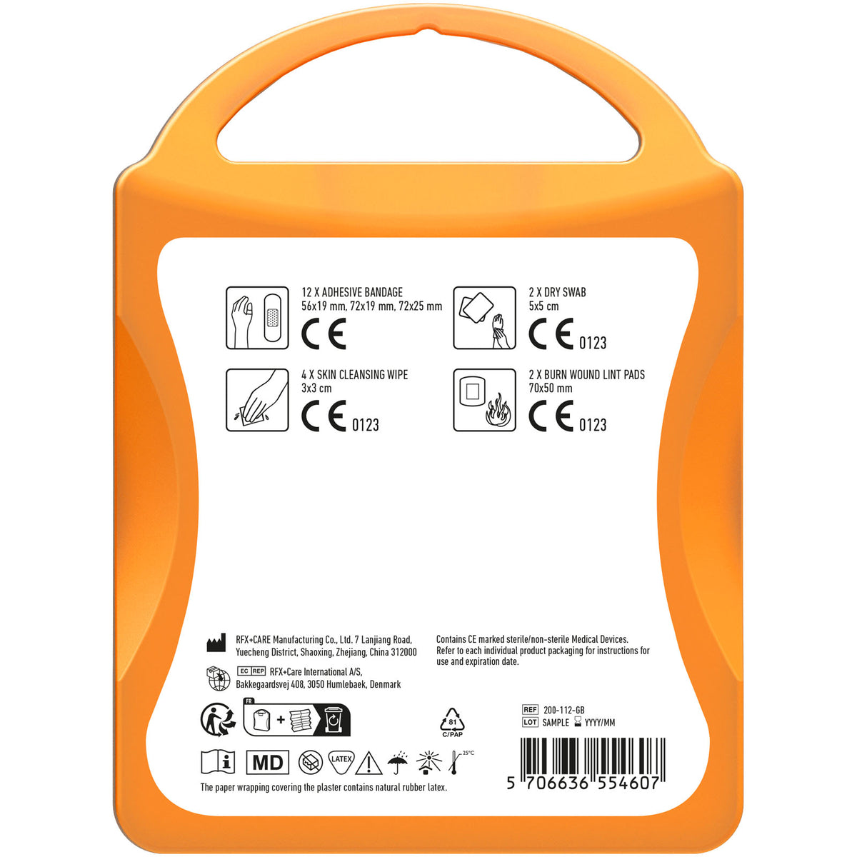MyKit Reise – Transparent orange
