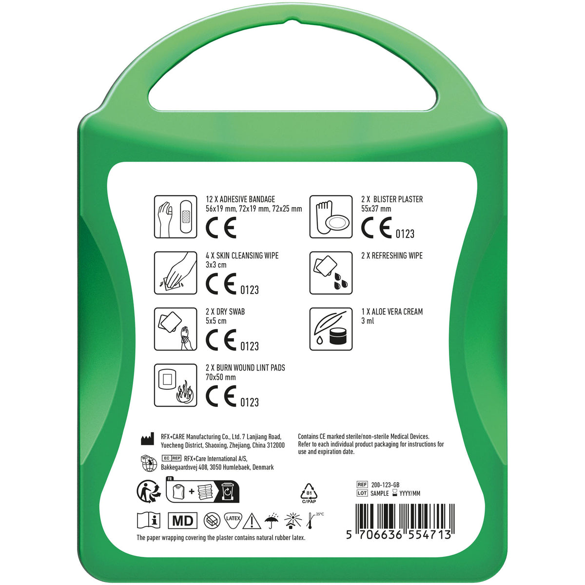 MyKit Reise Plus – Transparent grün