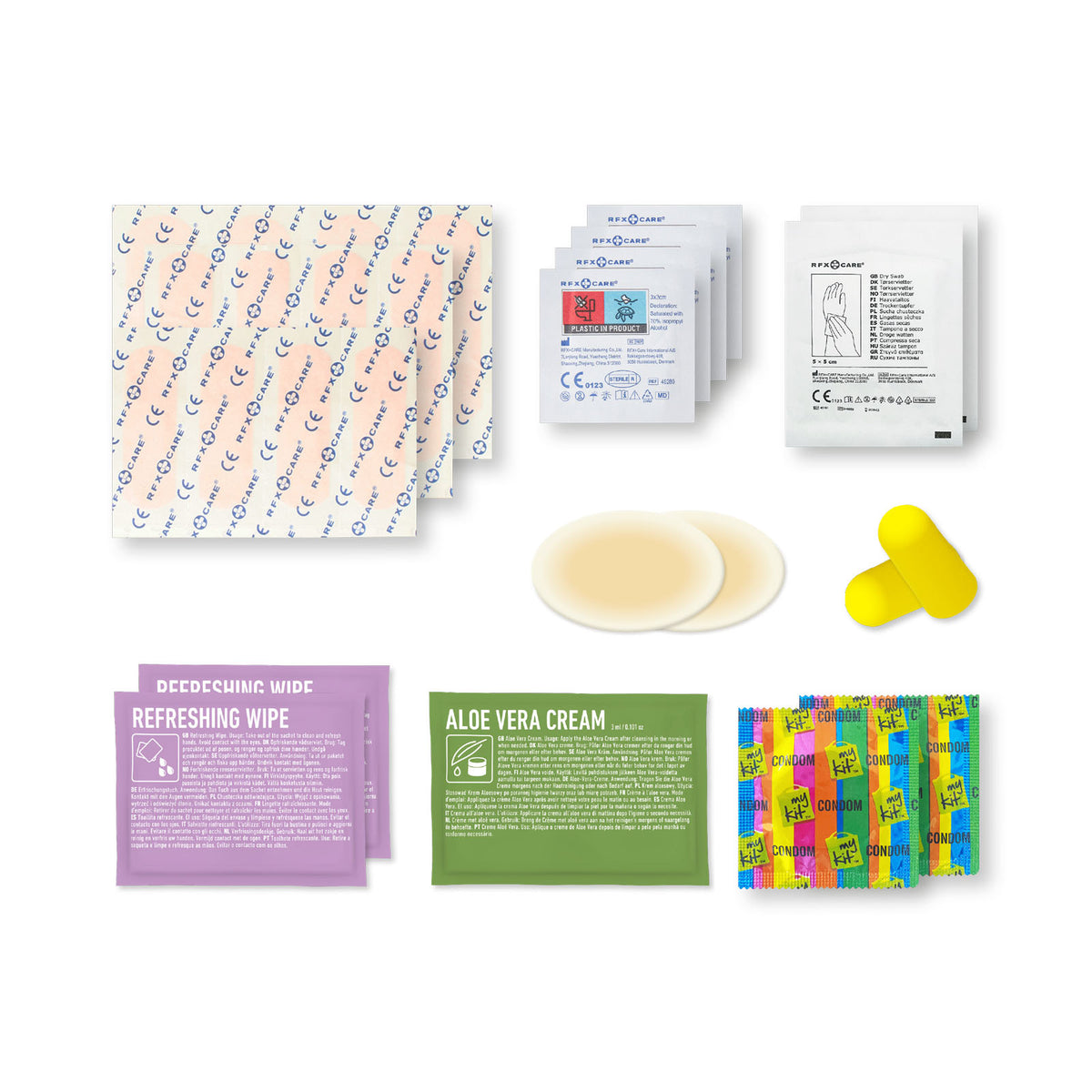 MyKit Reise Plus – Transparent schwarz
