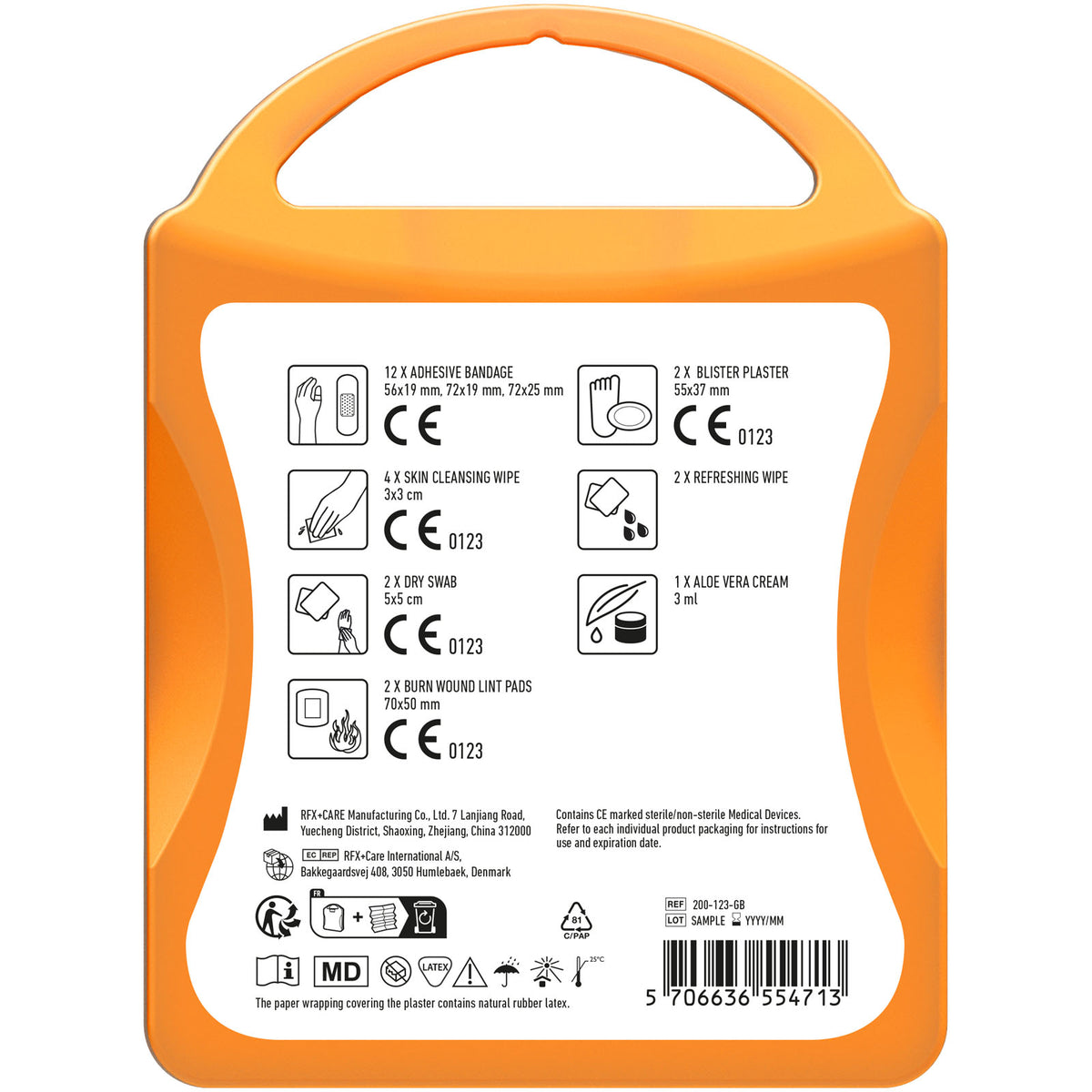 MyKit Reise Plus – Transparent orange