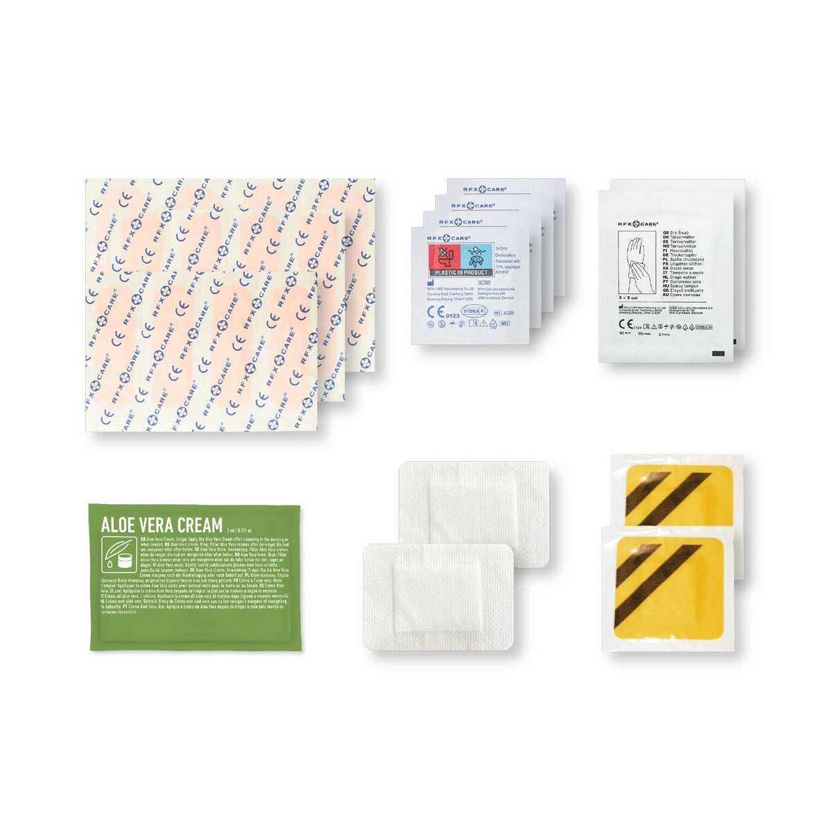 MyKit Bisse und Stiche – Transparent weiss