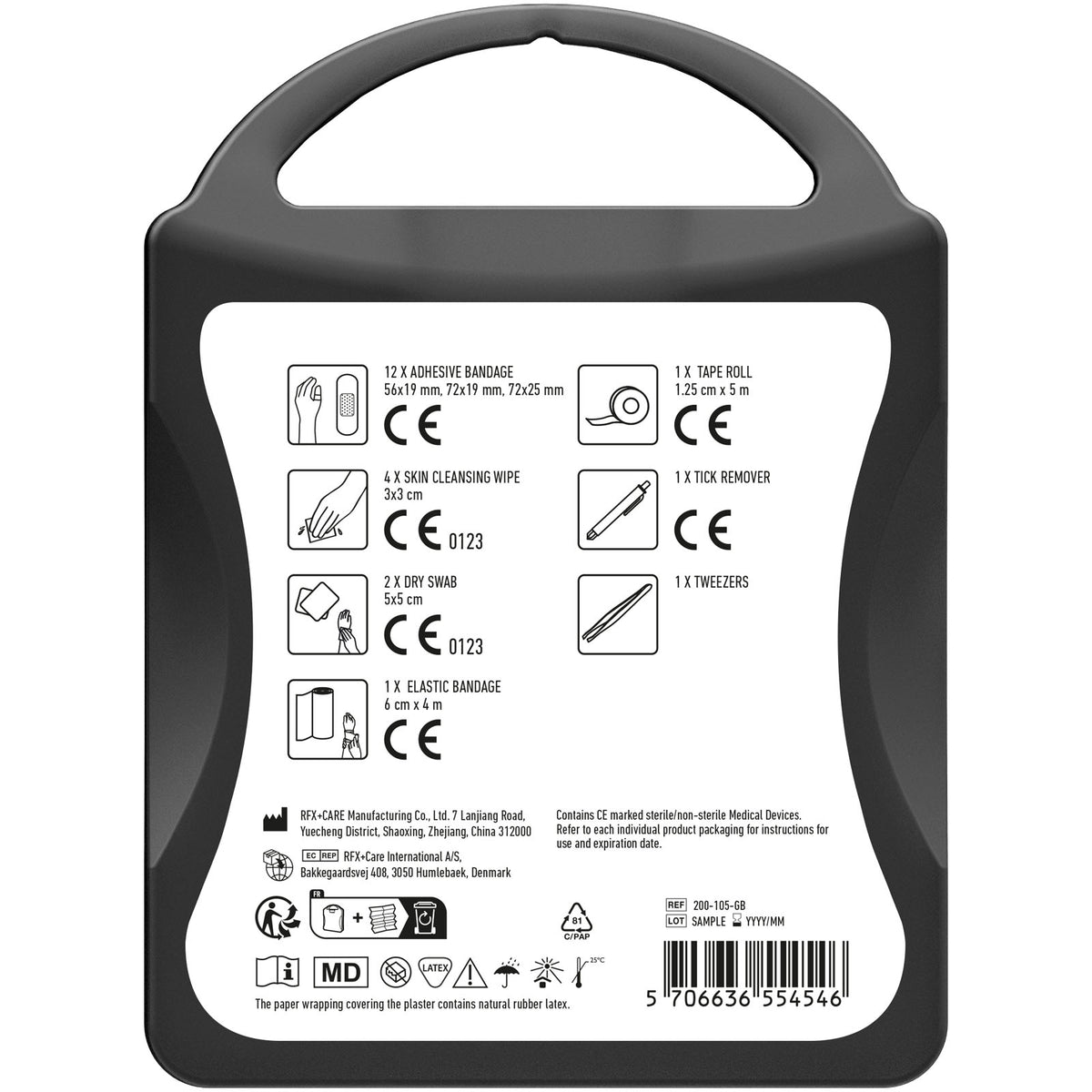 MyKit Tiere – Transparent schwarz