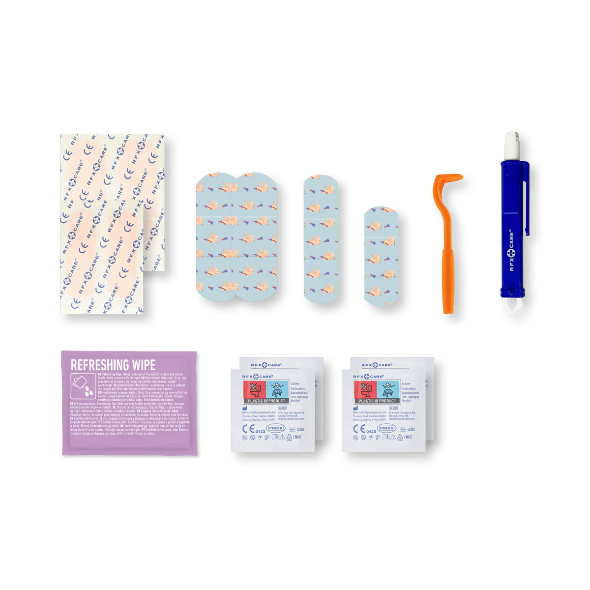 MyKit Zecken Set – Transparent weiss