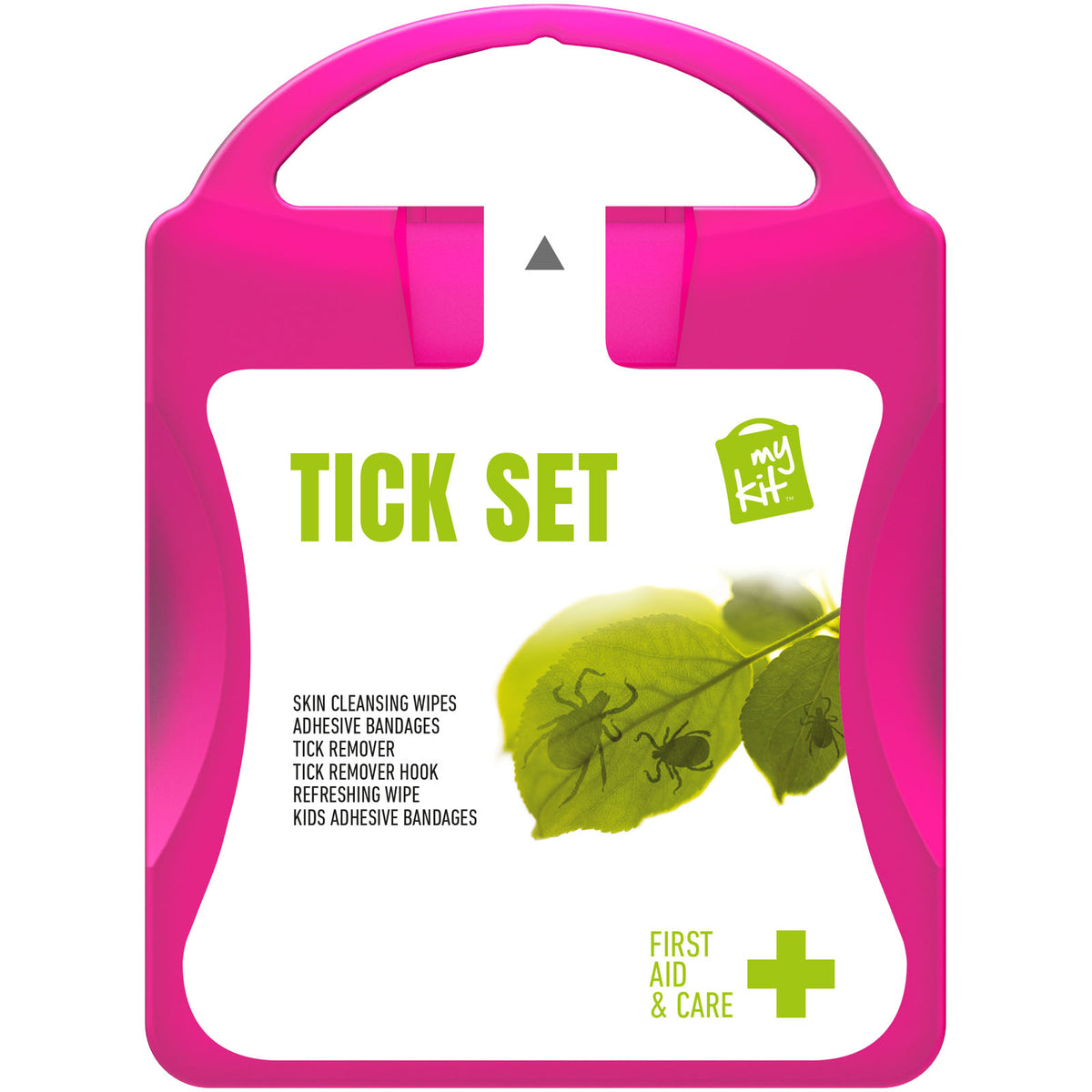 MyKit Zecken Set – Transparent magenta