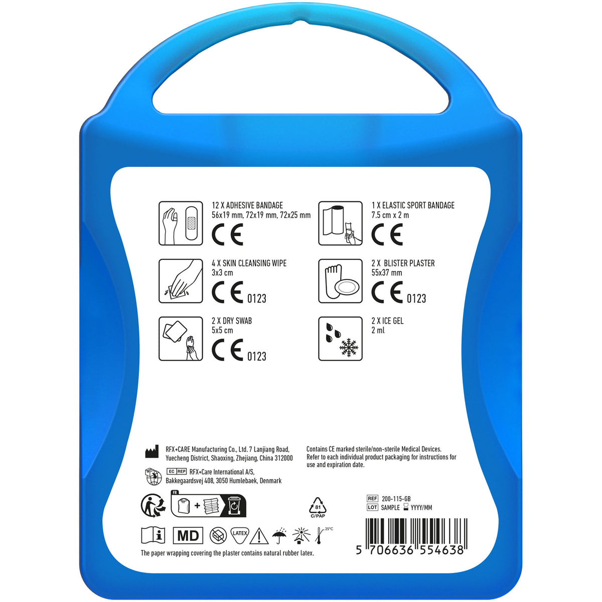 MyKit Sport – Transparent blau