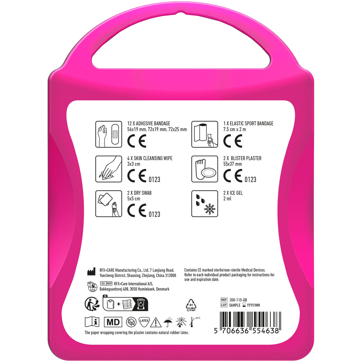 MyKit Sport – Transparent magenta