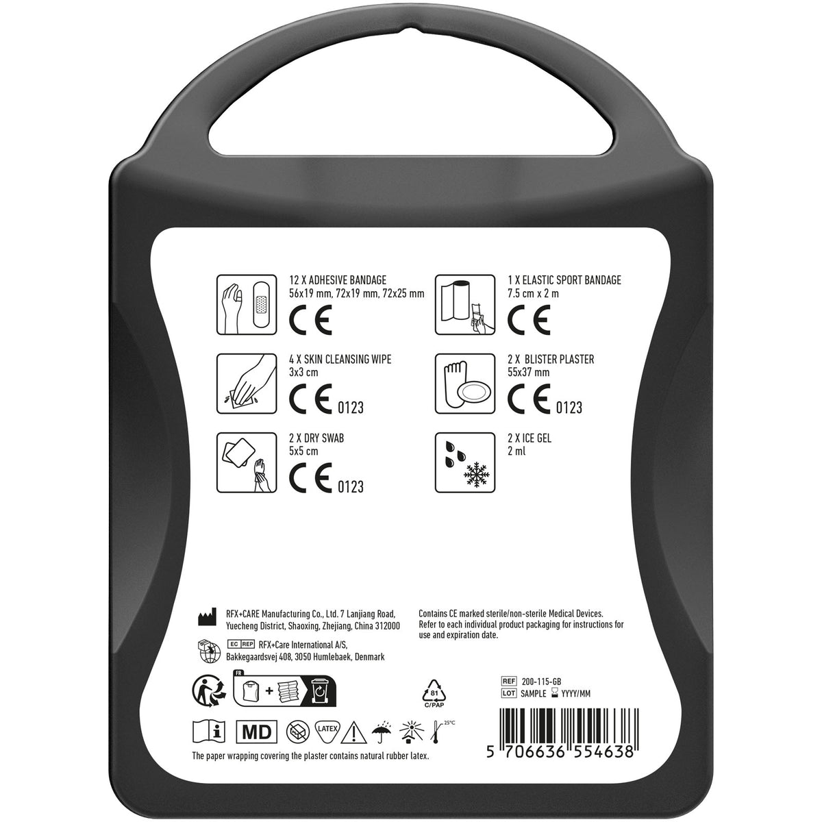 MyKit Sport – Transparent schwarz