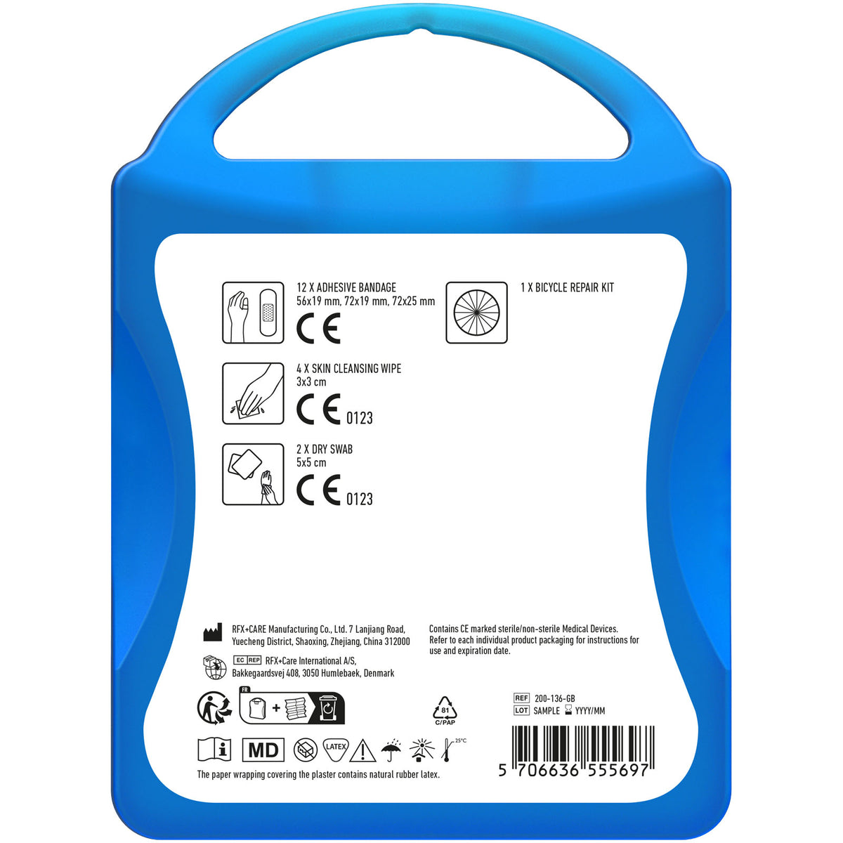 MyKit Fahrrad Reparatur – Transparent blau