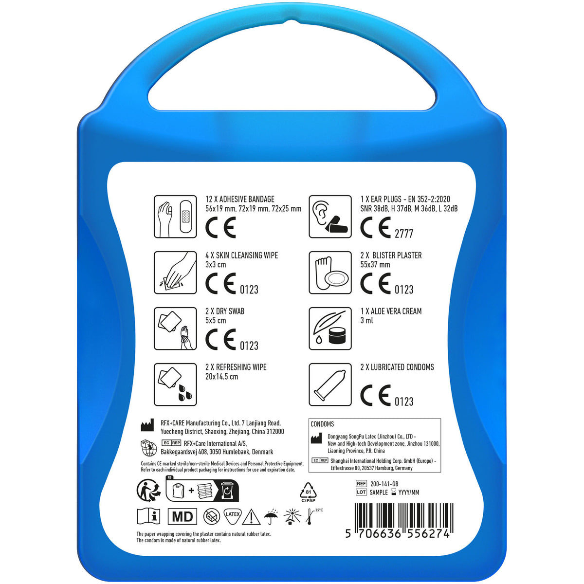 MyKit Festival Plus – Transparent blau