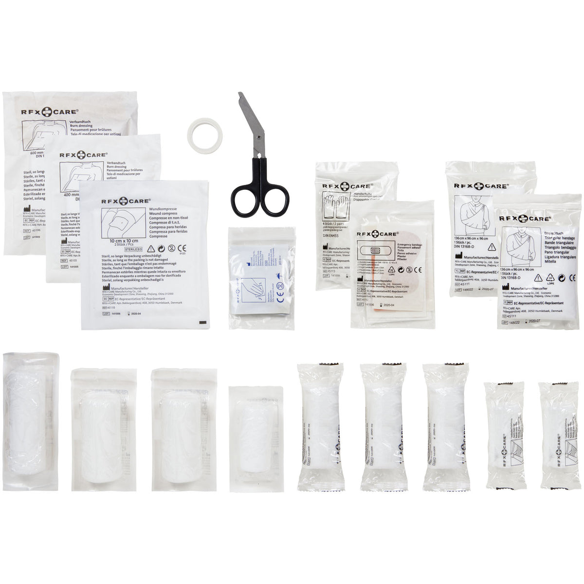 MyKit Erste Hilfe DIN 13164 – Transparent weiss