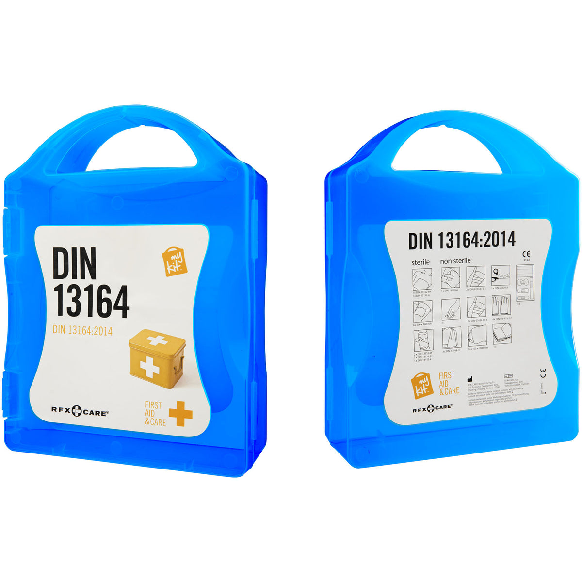 MyKit Erste Hilfe DIN 13164 – Transparent blau