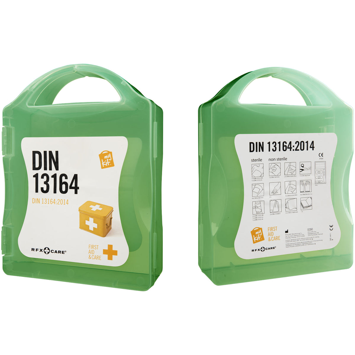 MyKit Erste Hilfe DIN 13164 – Transparent grün