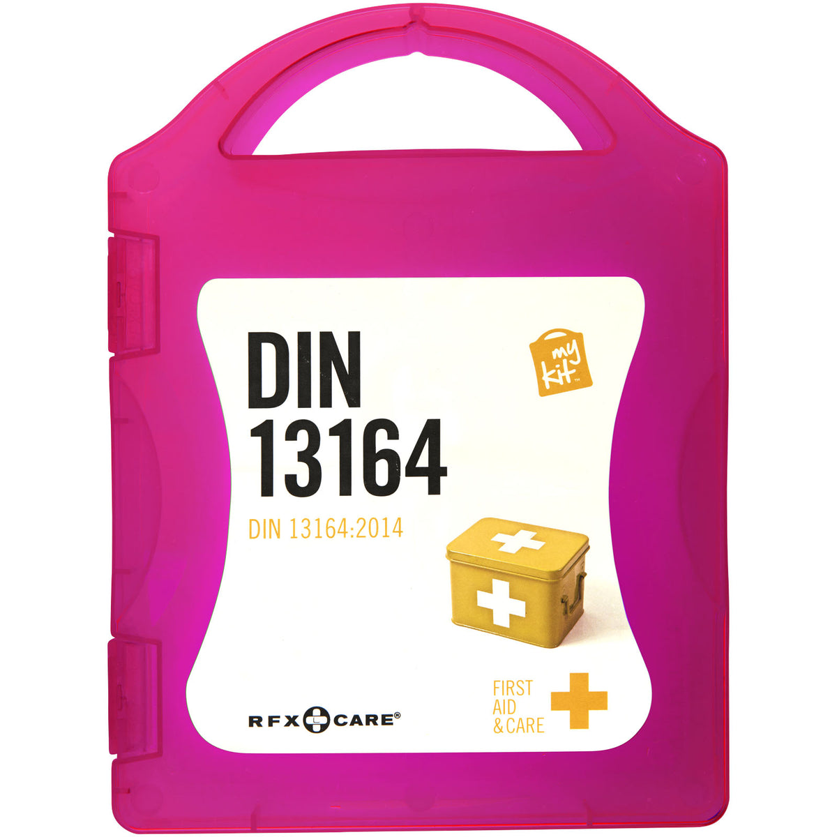 MyKit Erste Hilfe DIN 13164 – Transparent magenta