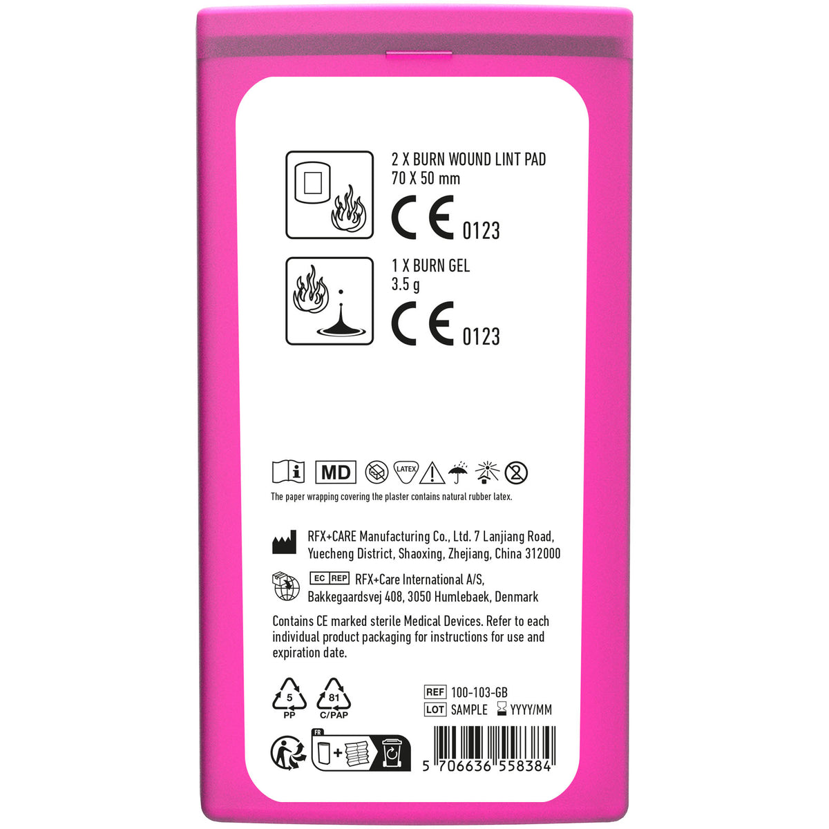 MiniKit Verbrennung – Transparent magenta