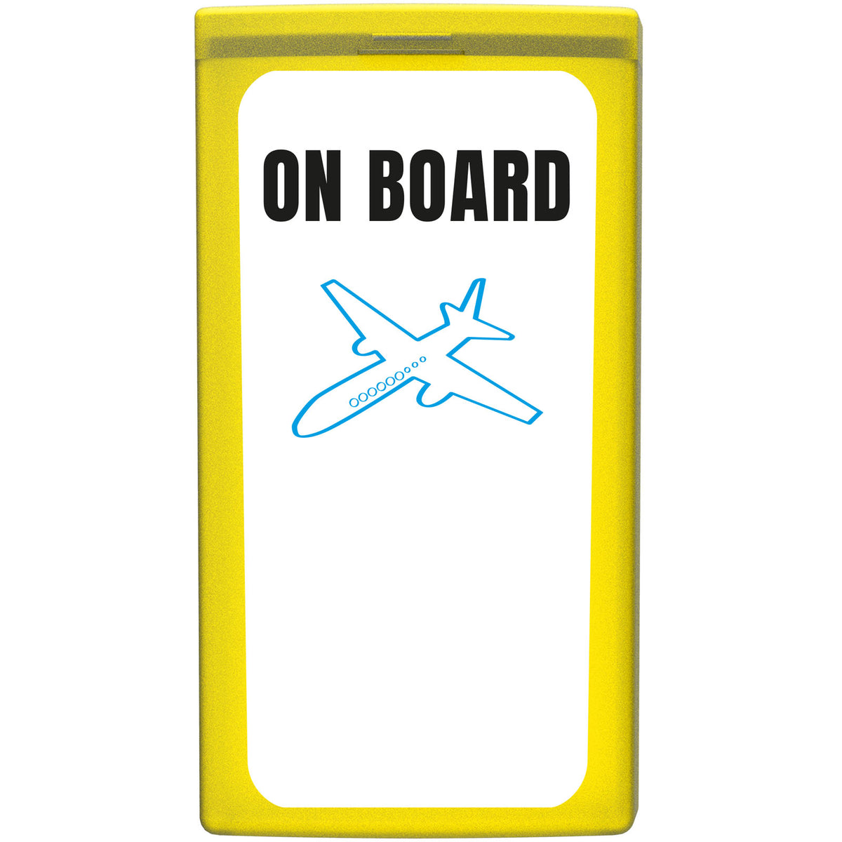 MiniKit Flugzeug – Transparent gelb