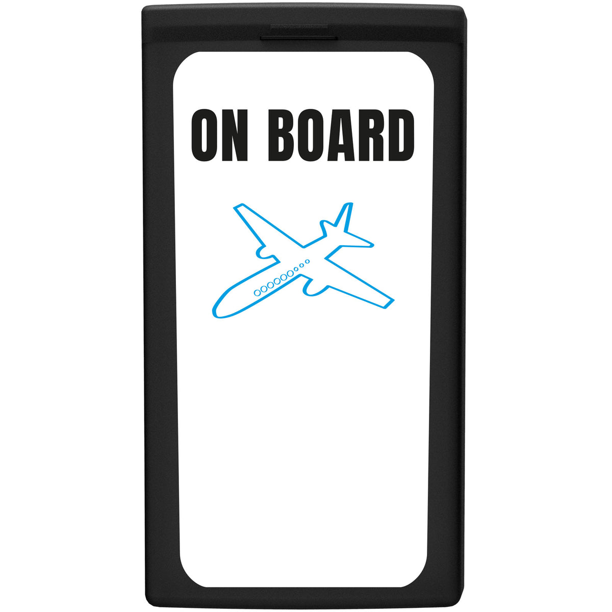MiniKit Flugzeug – Transparent schwarz