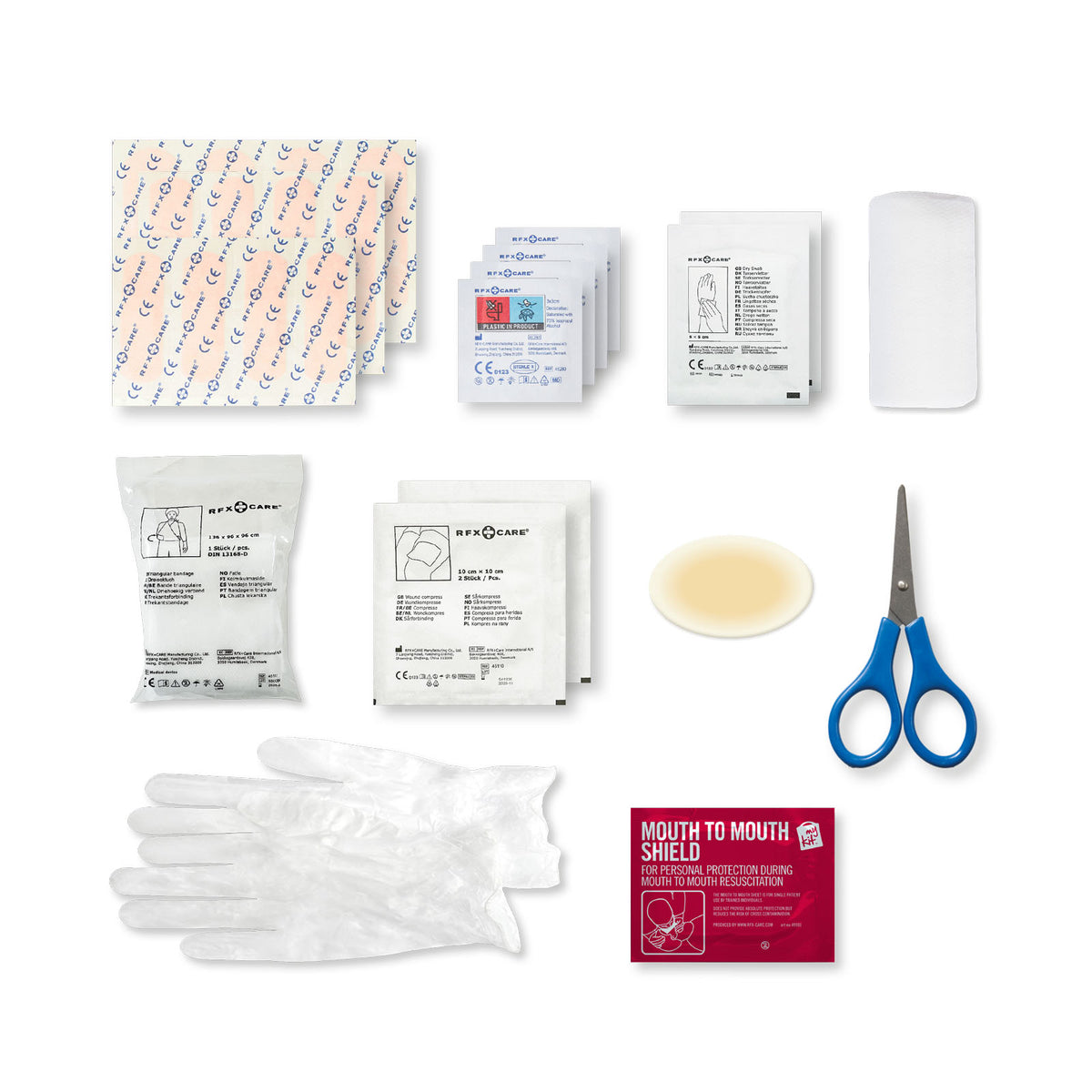MyKit M Erste Hilfe Premium – Transparent weiss
