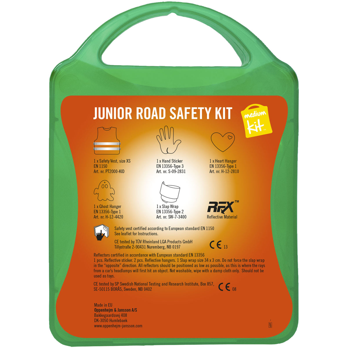 MyKit M Junior Sicherheit – Transparent grün