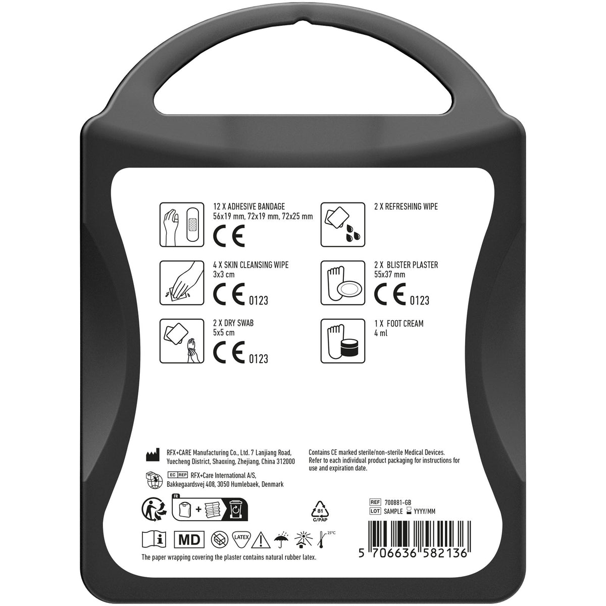 MyKit Aktiver Lebensstil – Transparent schwarz