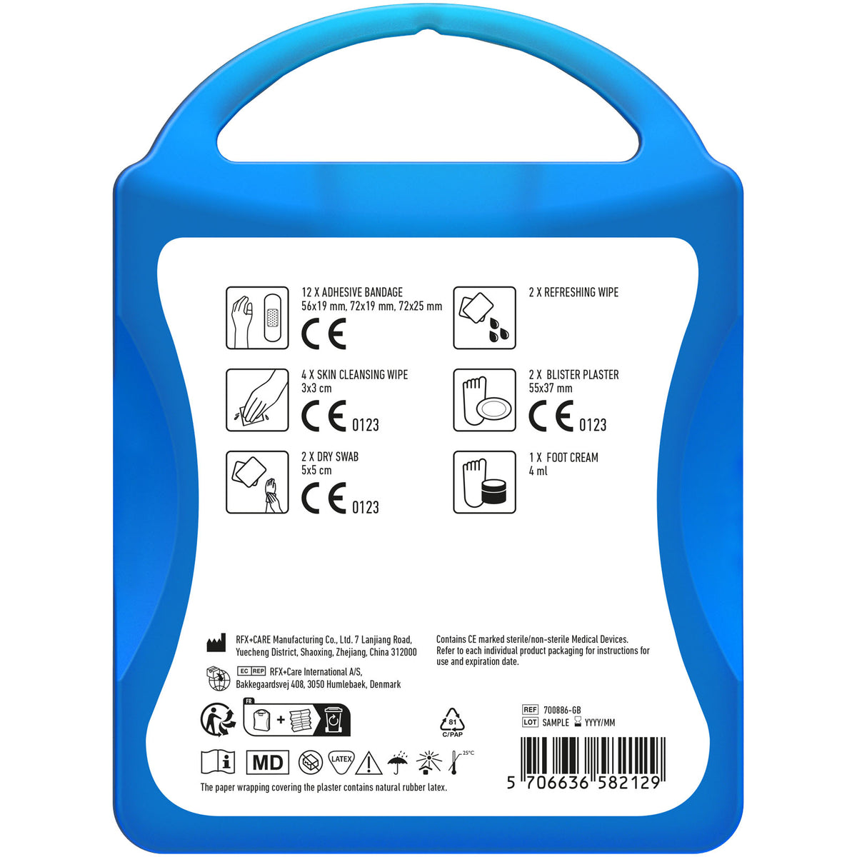 MyKit Aktiver Lebensstil – Transparent blau