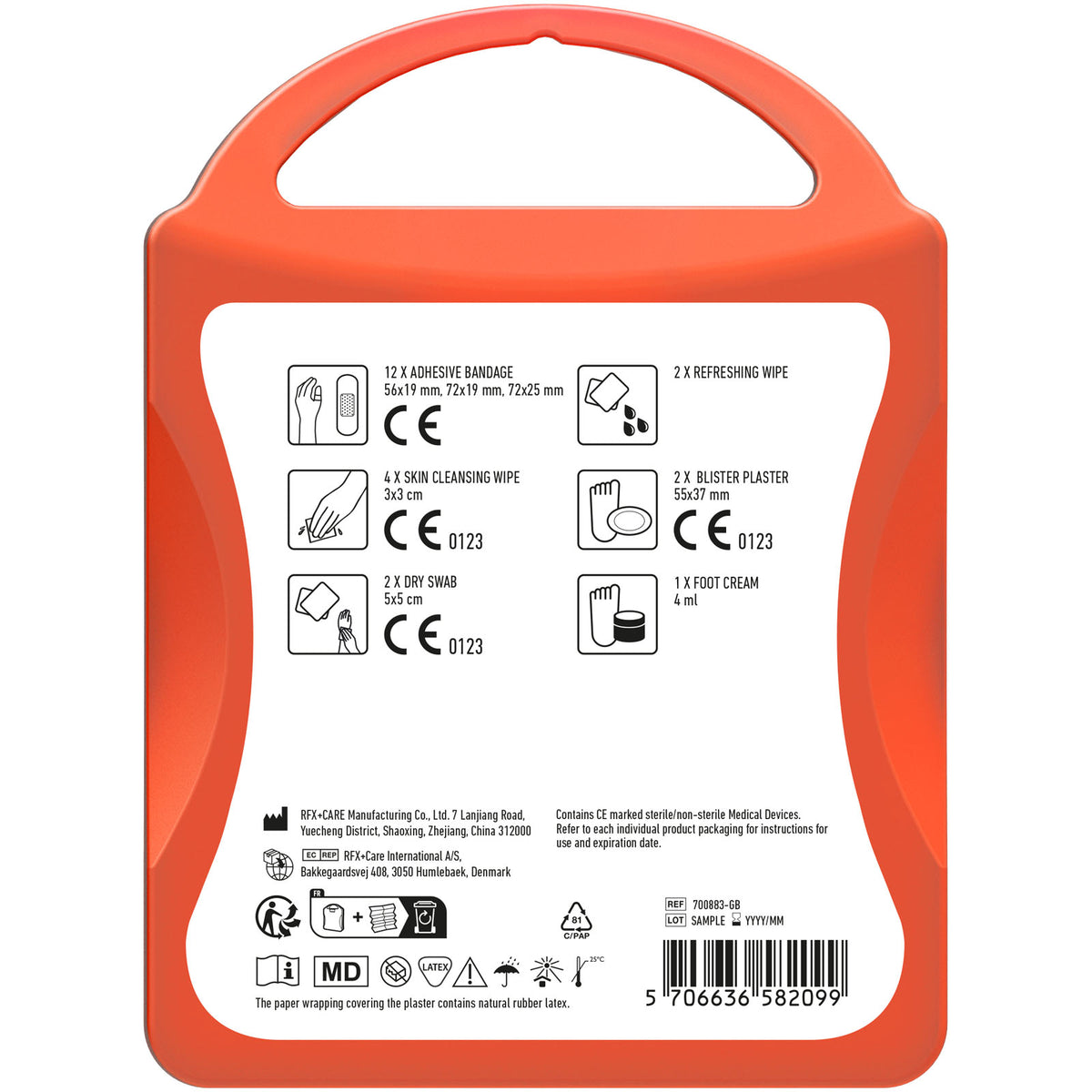 MyKit Aktiver Lebensstil – Transparent rot