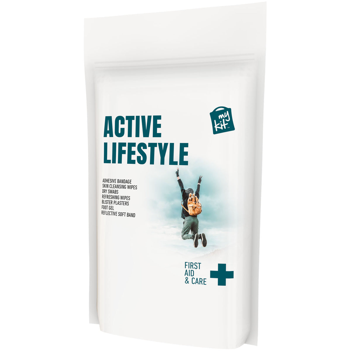MyKit Active Lifestyle Erste Hilfe in Papiertasche – Weiss