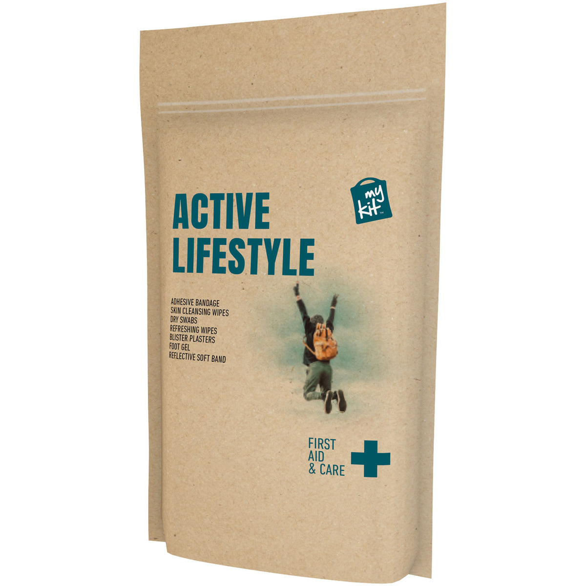 MyKit Active Lifestyle Erste Hilfe in Papiertasche – Kraftpapier