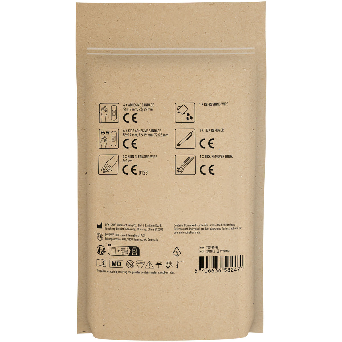 MyKit Zecken Set in Papierhülle – Kraftpapier