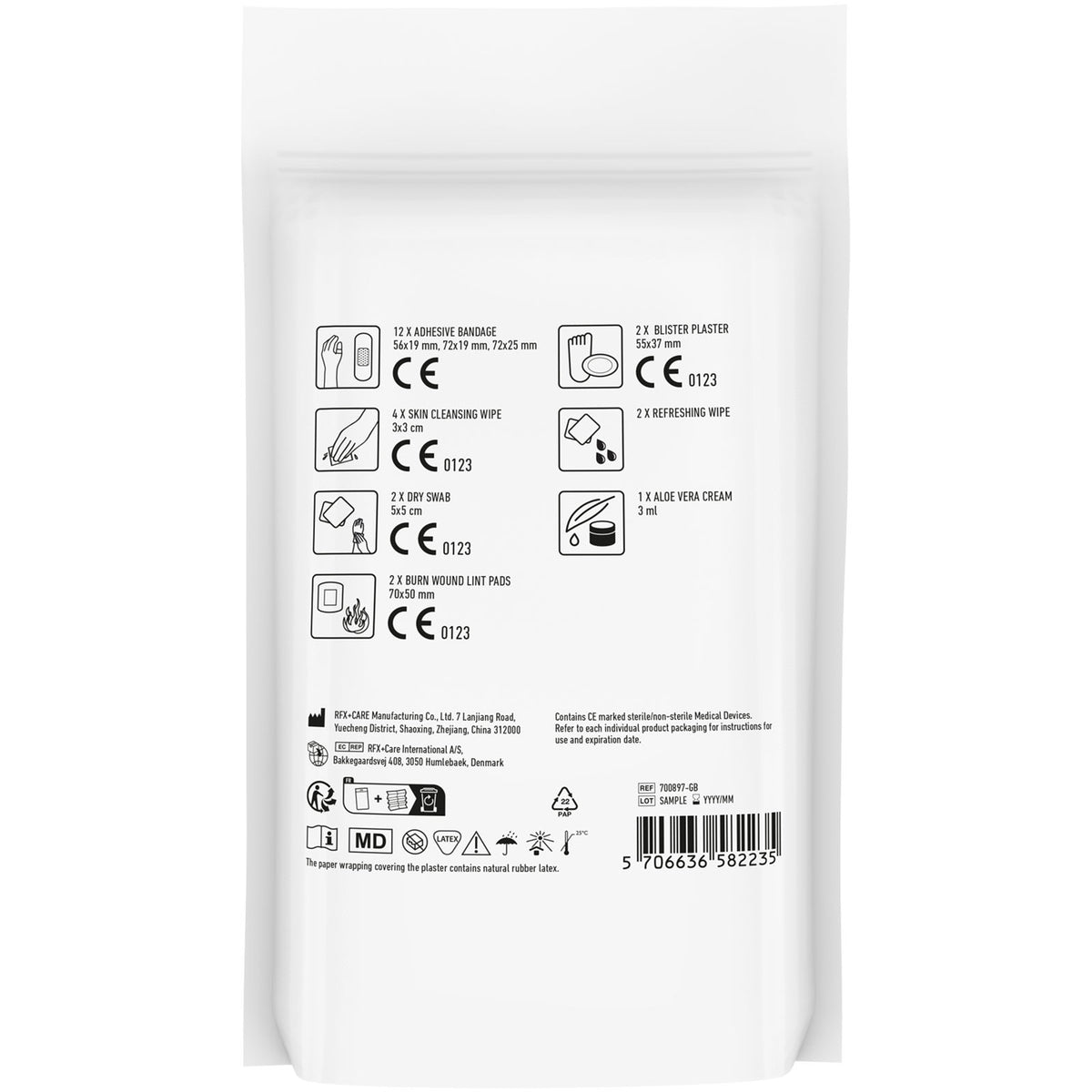 MyKit Reise Plus in Papierhülle – Weiss