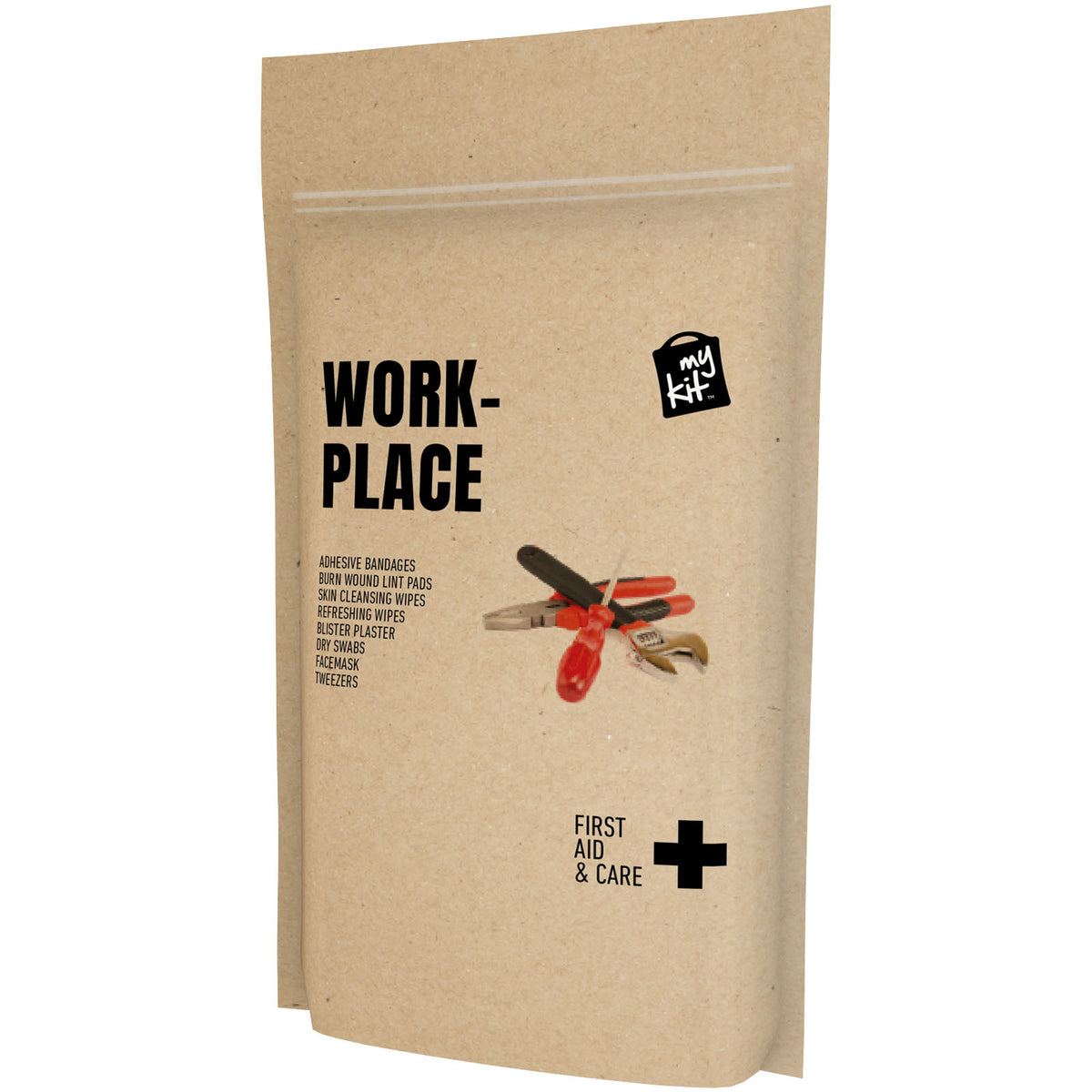 MyKit Arbeitsplatz in Papierhülle – Kraftpapier