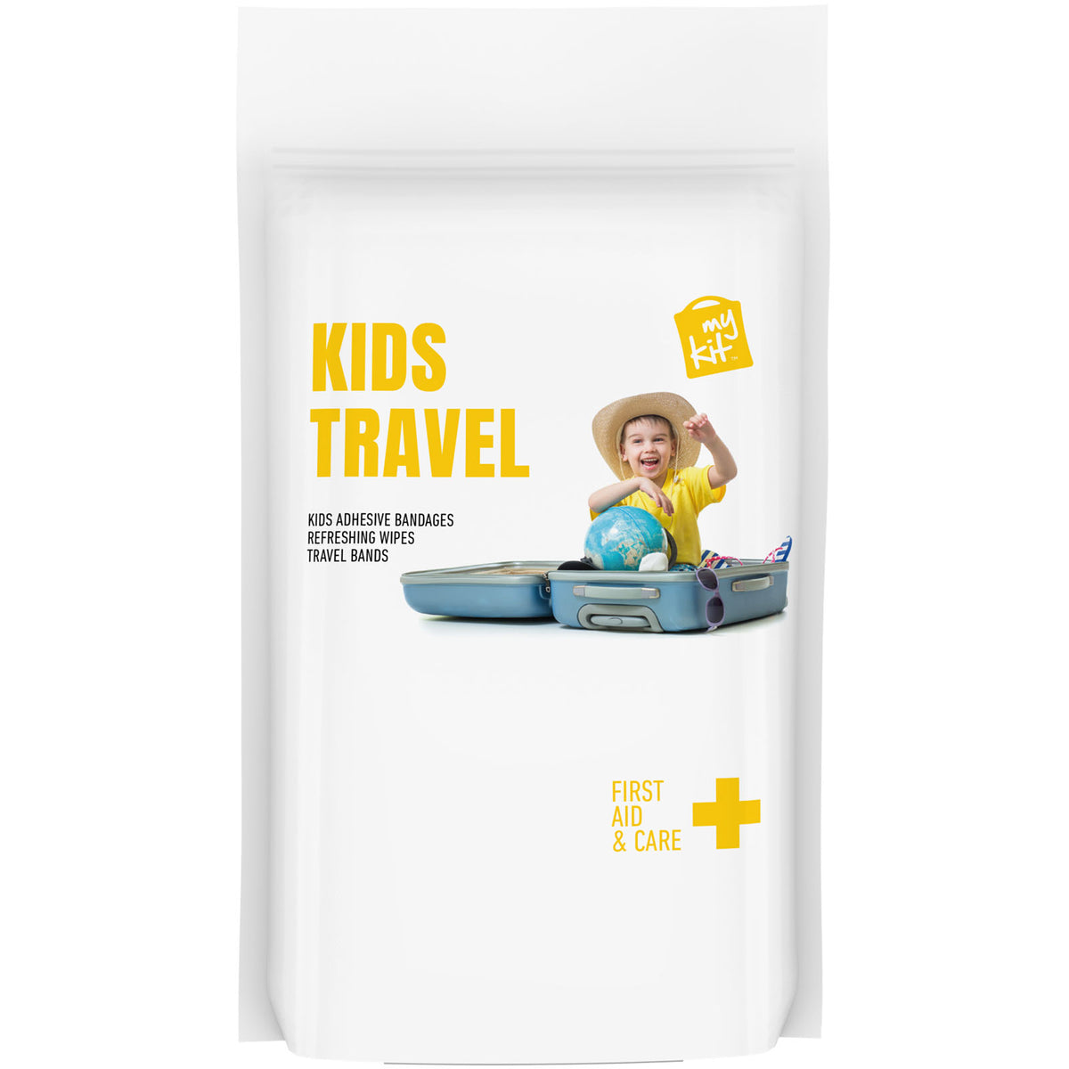 MyKit Kinder Reiseset in Papiertasche – Weiss
