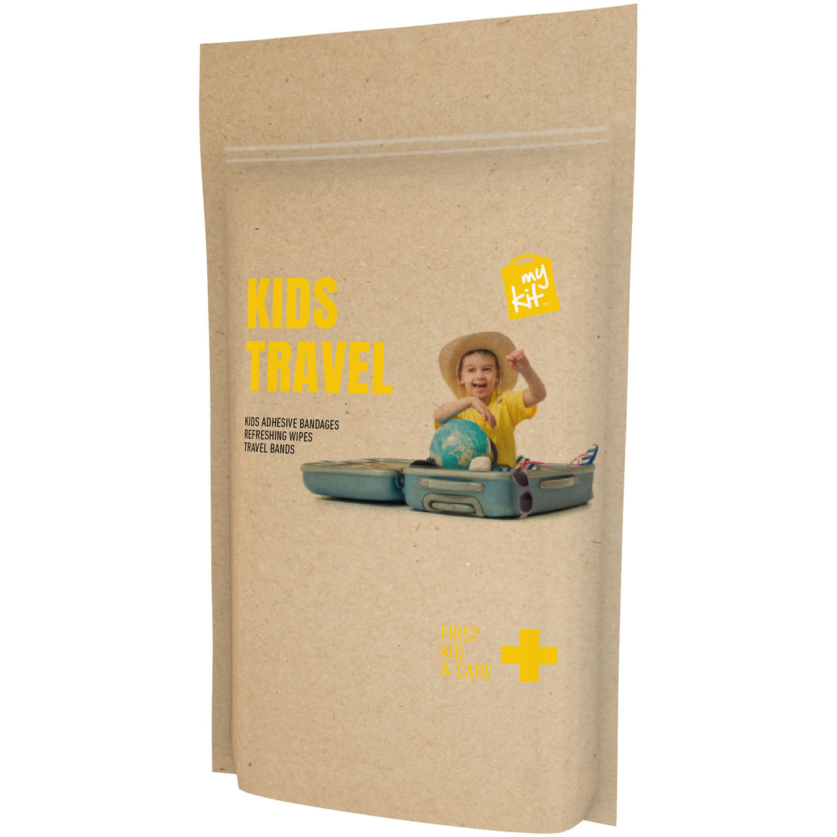 MyKit Kinder Reiseset in Papiertasche – Kraftpapier