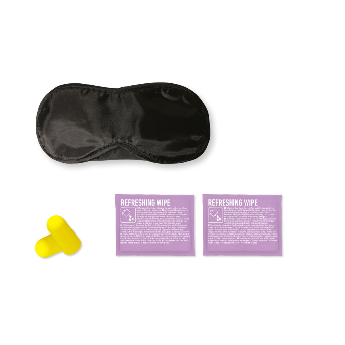 MyKit Flugzeug Reiseset in Papierhülle – Weiss
