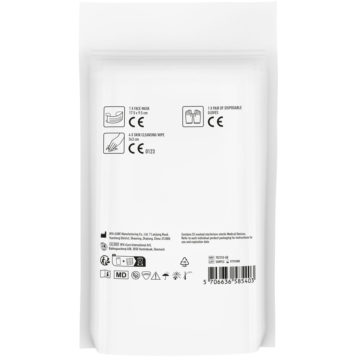 MyKit Schutzset in Papierhülle – Weiss