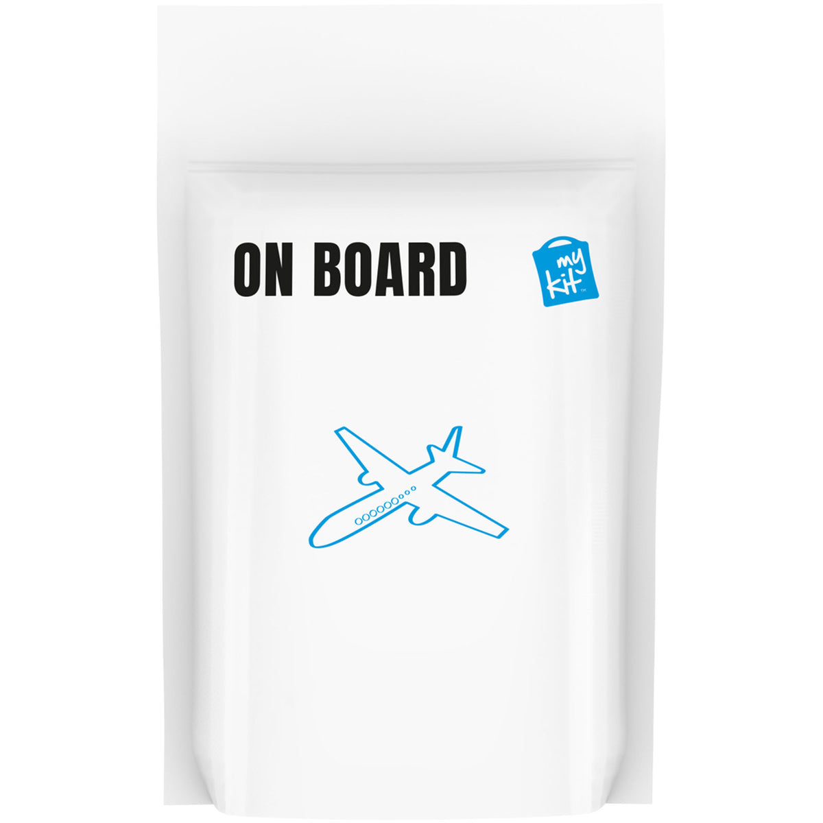 MiniKit Flugzeug in Papierhülle – Weiss