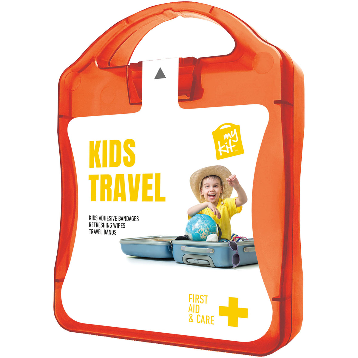 MyKit Kinderreiseset – Transparent rot