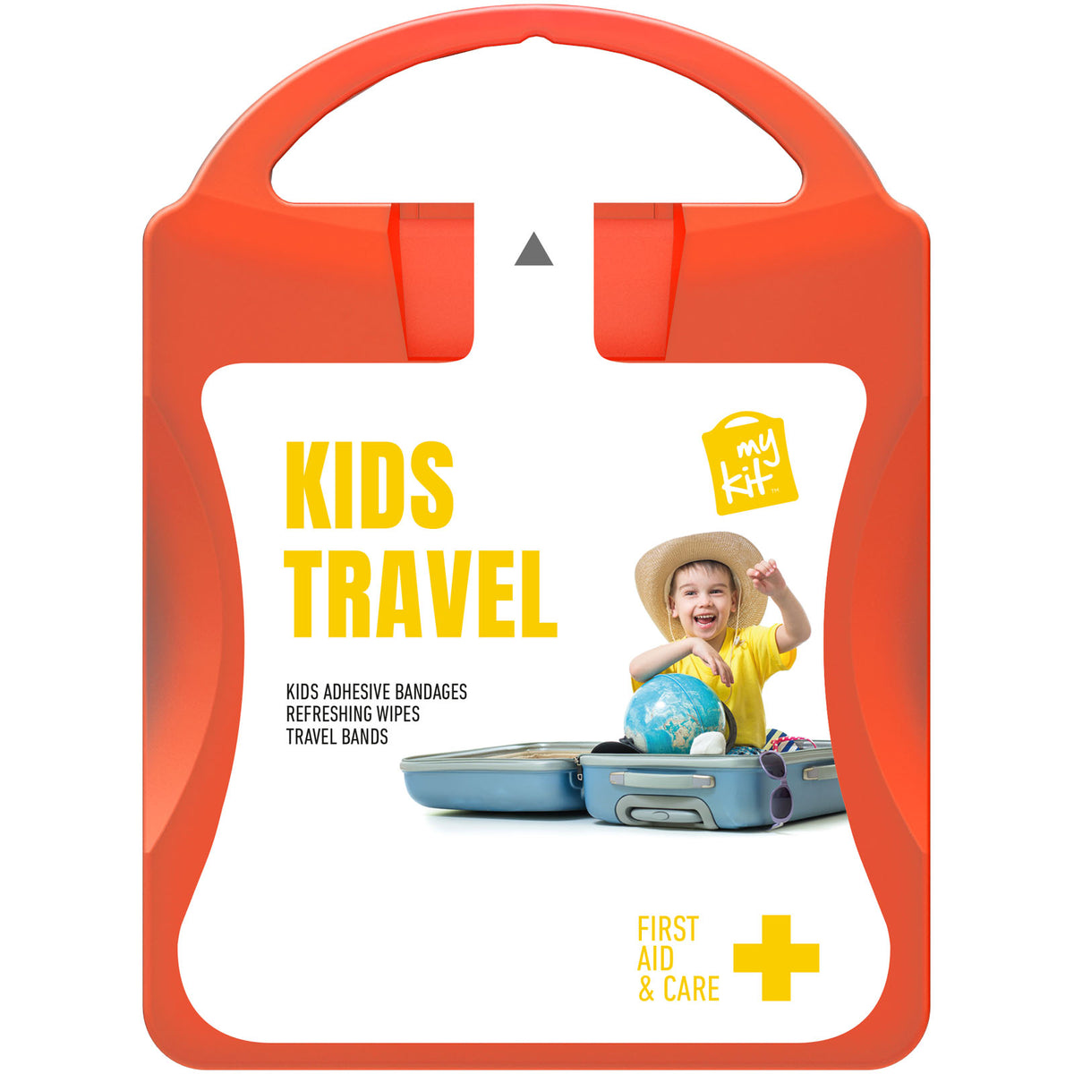 MyKit Kinderreiseset – Transparent rot