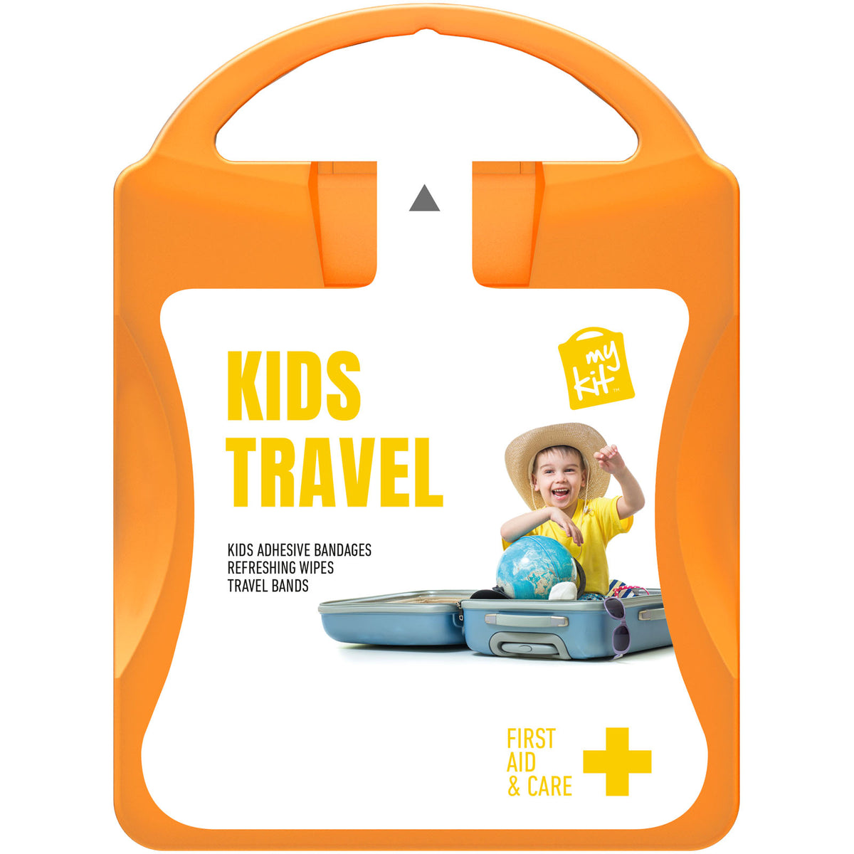 MyKit Kinderreiseset – Transparent orange