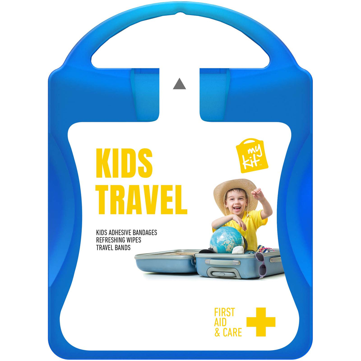MyKit Kinderreiseset – Transparent blau