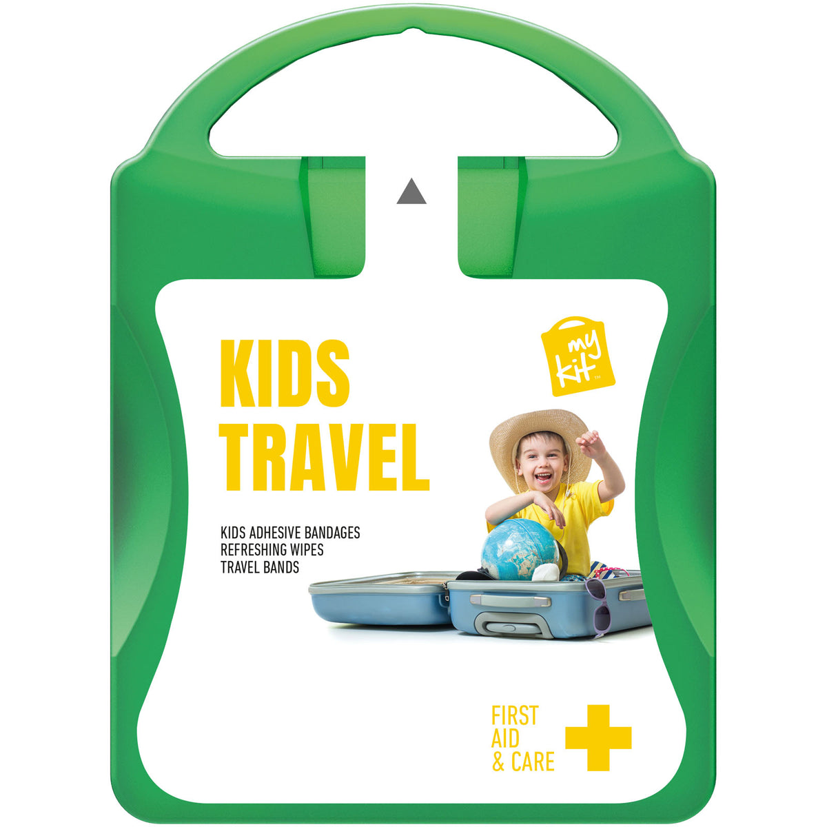 MyKit Kinderreiseset – Transparent grün