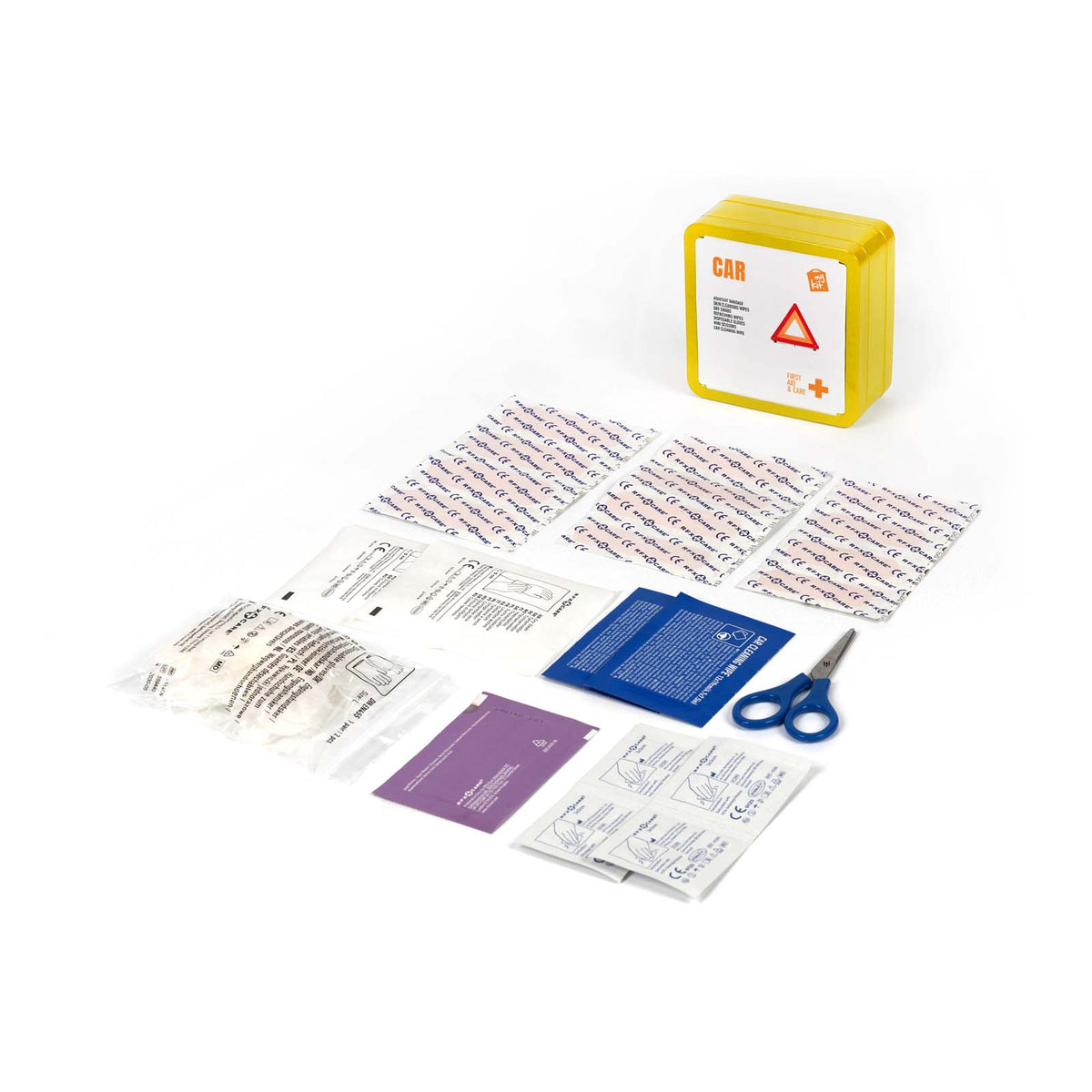 MyKit Erste Hilfe Set für das Auto – Gelb
