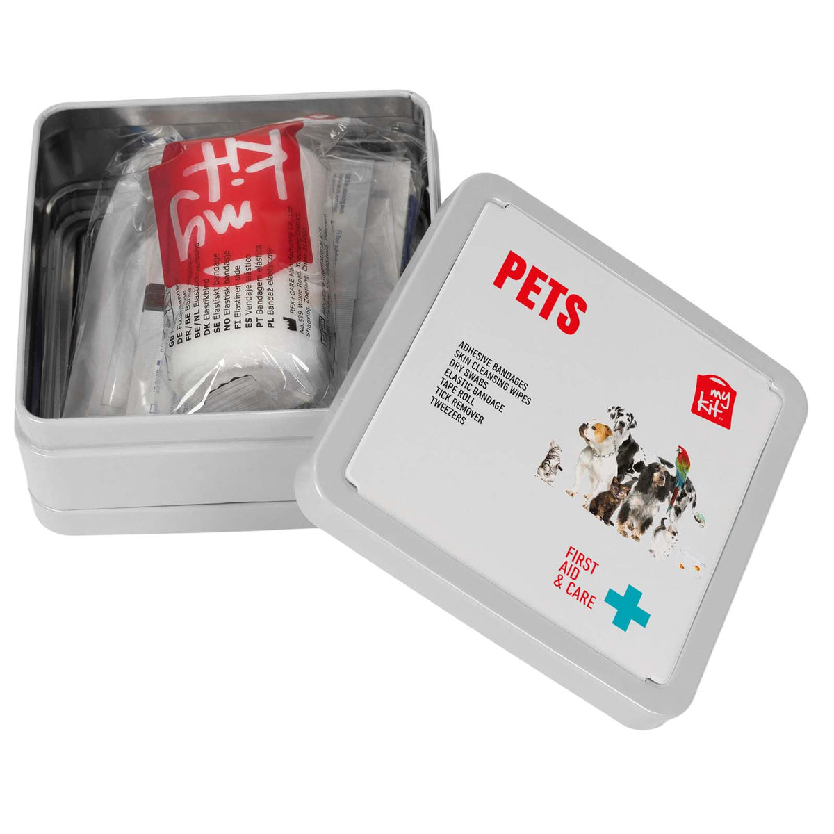 MyKit Erste Hilfe Set für Haustiere – Weiss