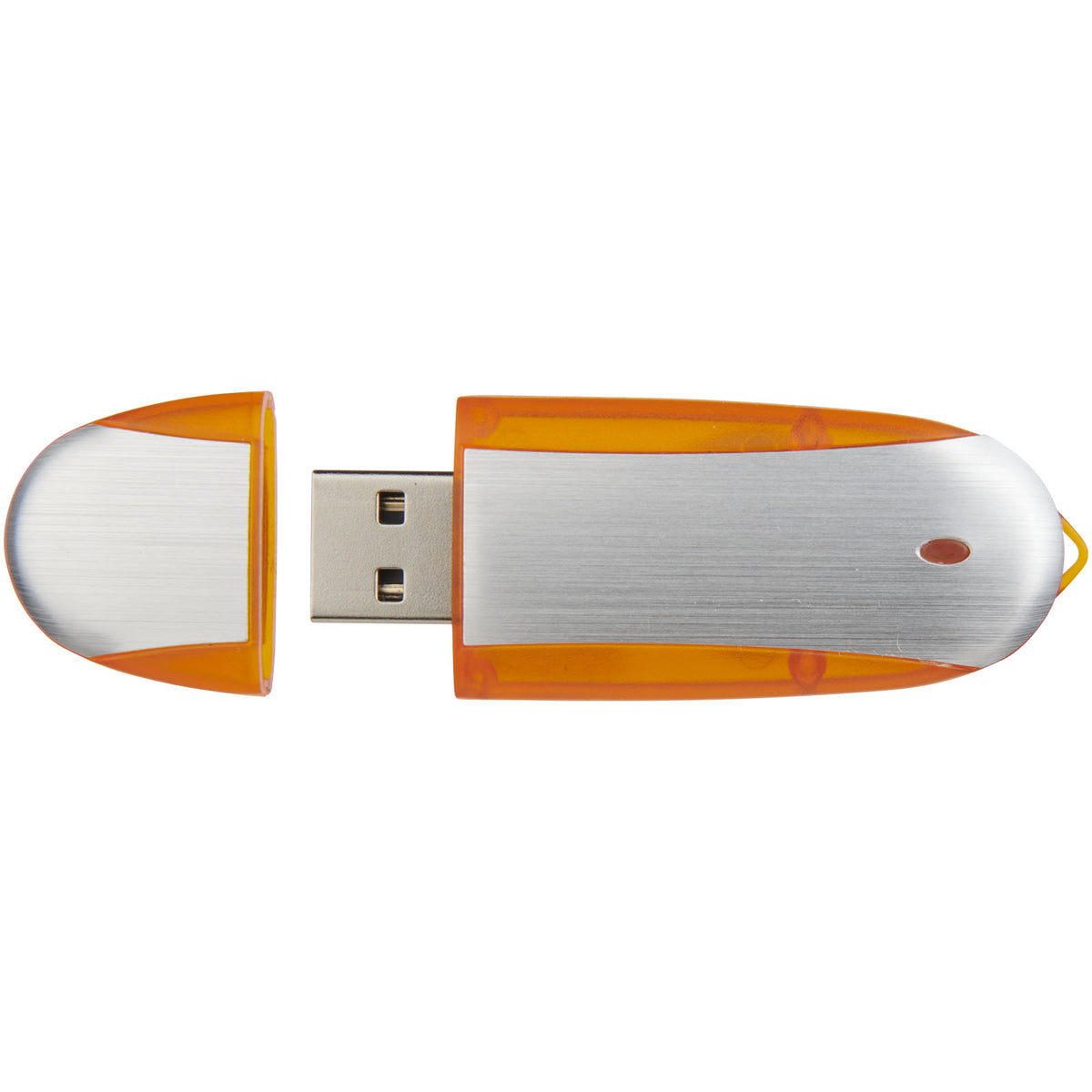 Memo USB Stick – Orange / Silber