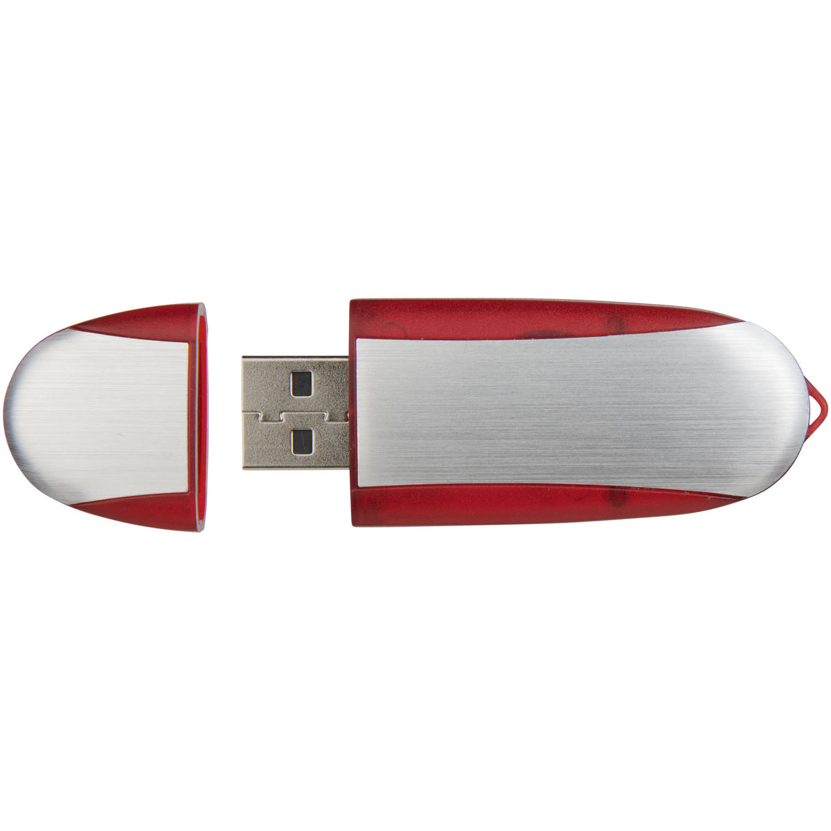 Memo USB Stick – Rot / Silber